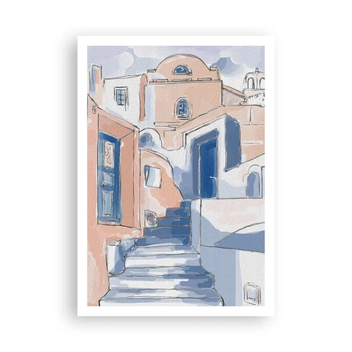 Poszter - Egzotikus város - 70x100 cm