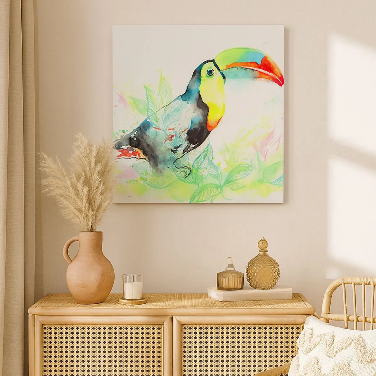 Vászonkép - Színes mint Dél-Amerika - 30x30 cm