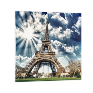 Üveg kép - Az egyetlen ilyen a nap alatt - 50x50 cm