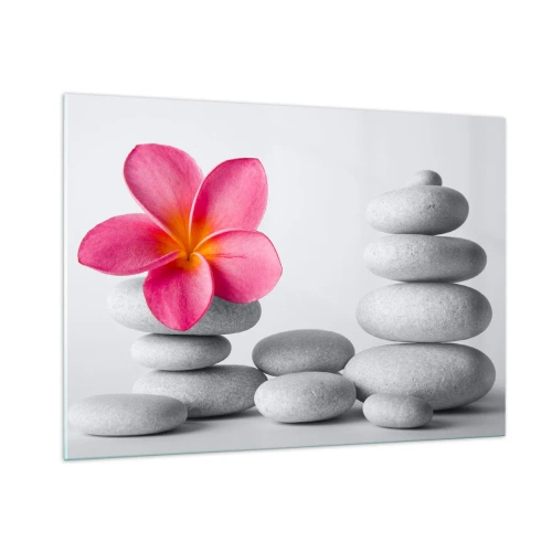 Üveg kép - Kő a kövön, és ezen a kövön... - 100x70 cm