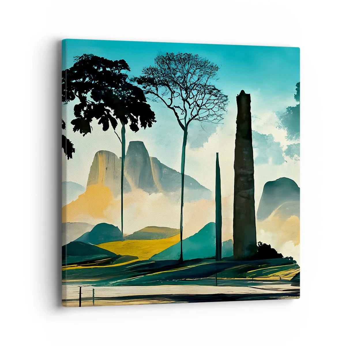 Vászonkép - Mindíg magasabbra és magasabbra - 40x40 cm