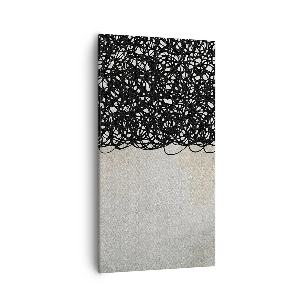 Vászonkép - Egy kavargó absztrakció - 55x100 cm