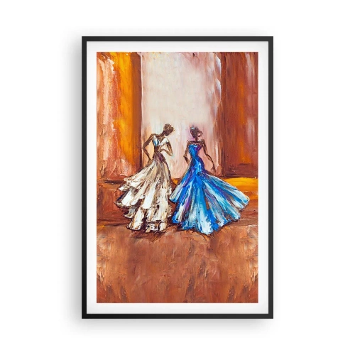 Poszter fehér keretben - Hálás páros - 61x91 cm