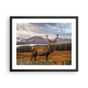 Poszter fehér keretben - A természet fensége - 50x40 cm