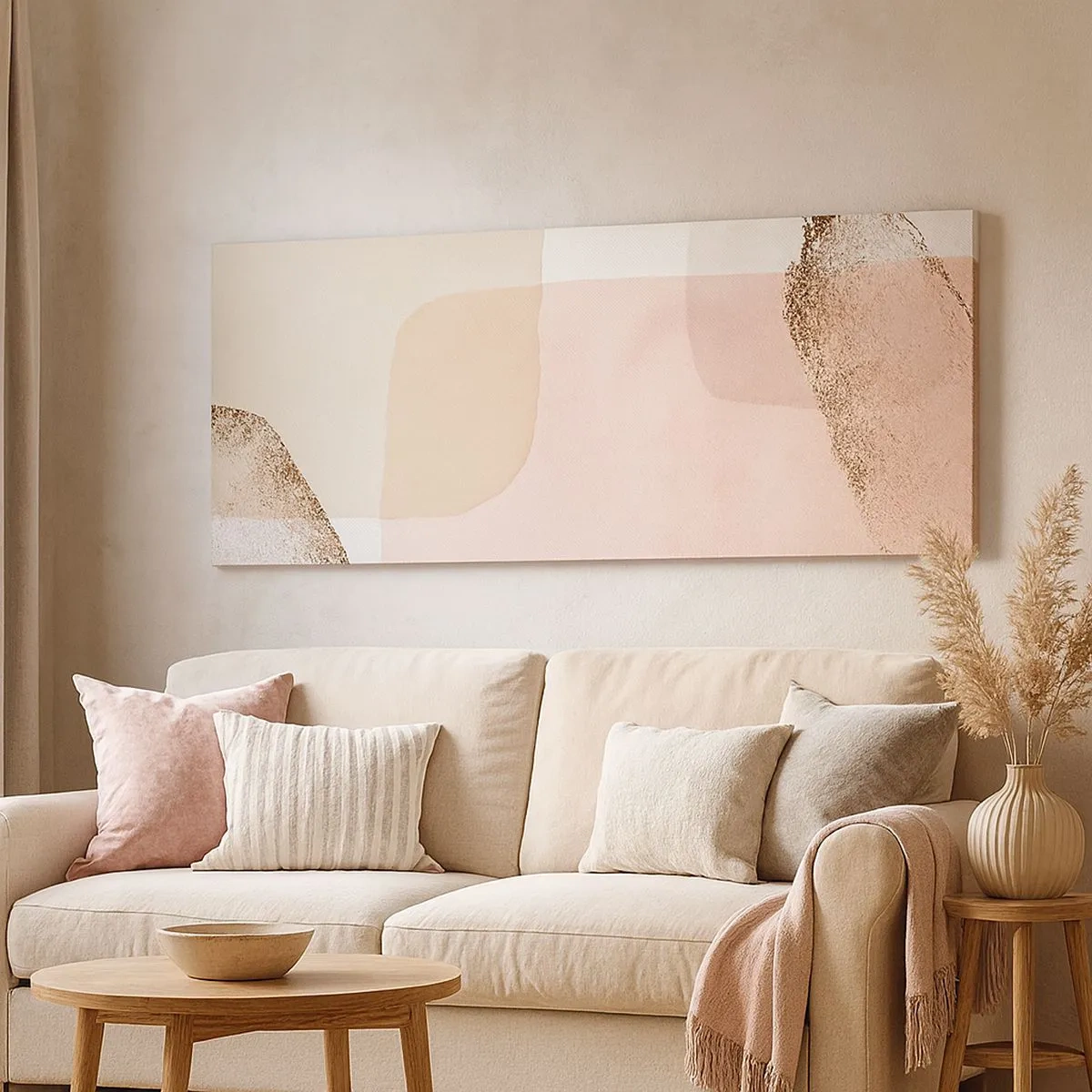 Vászonkép - Egy pillantás a színeken keresztül - 100x40 cm