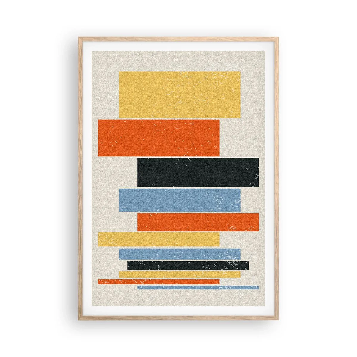 Poszter világos tölgy keretben - Zenei felvétel - 70x100 cm