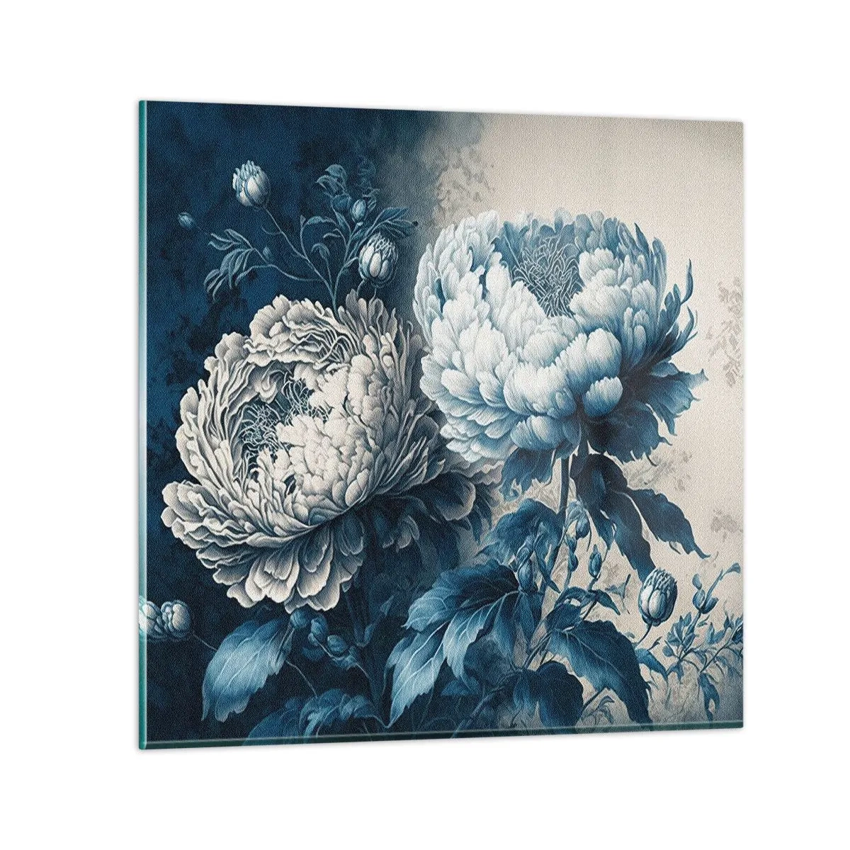 Üveg kép - Egy jól összeillő pár - 60x60 cm