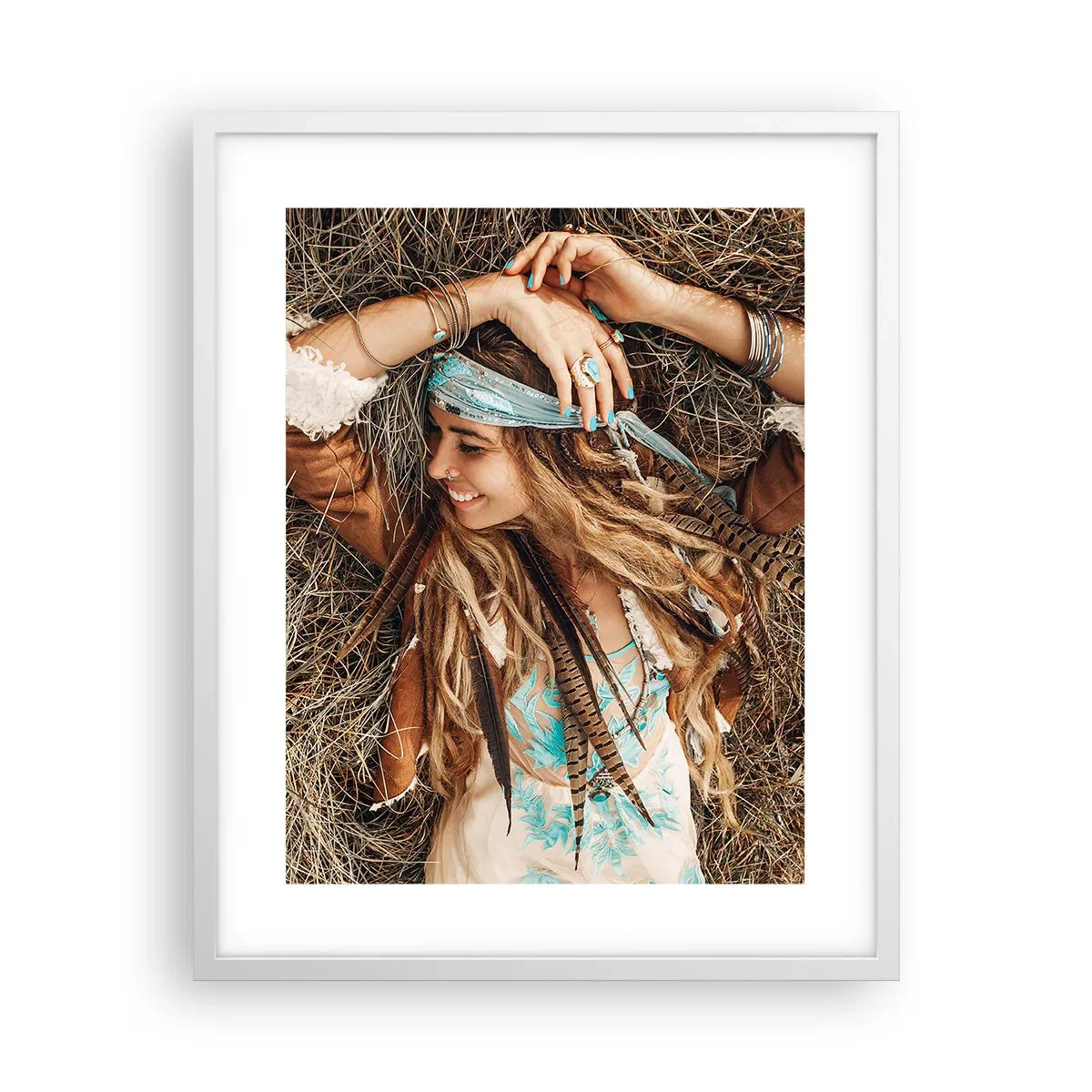 Poszter fekete keretben - Útban a szerelem nyara felé - 40x50 cm