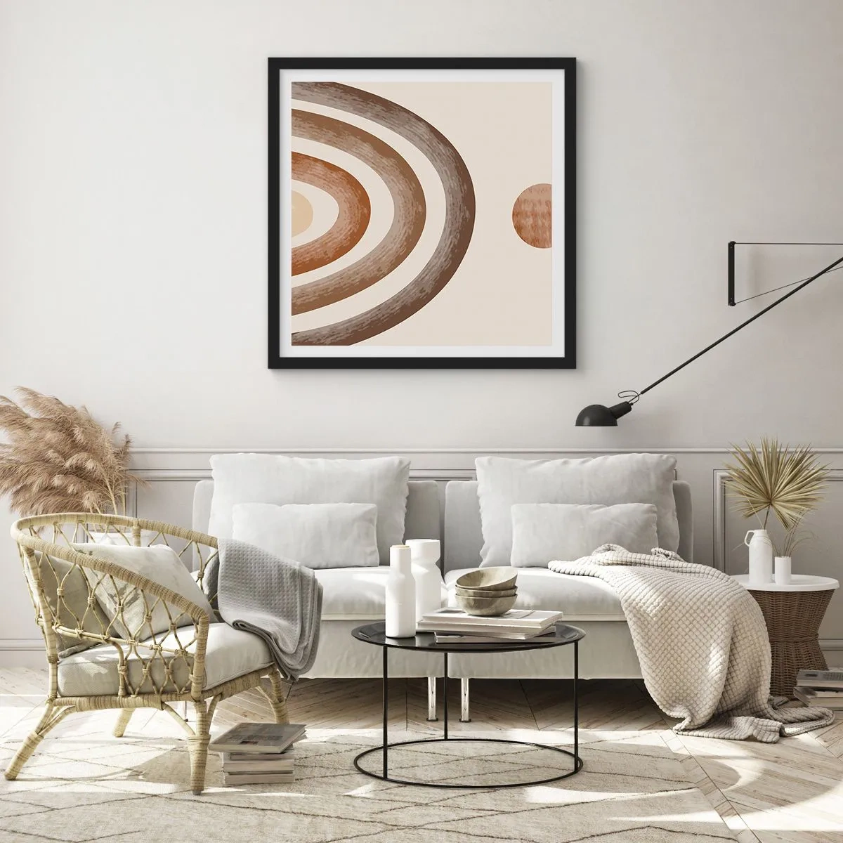 Poszter fehér keretben - Egy messzi-messzi galaxisban - 40x40 cm