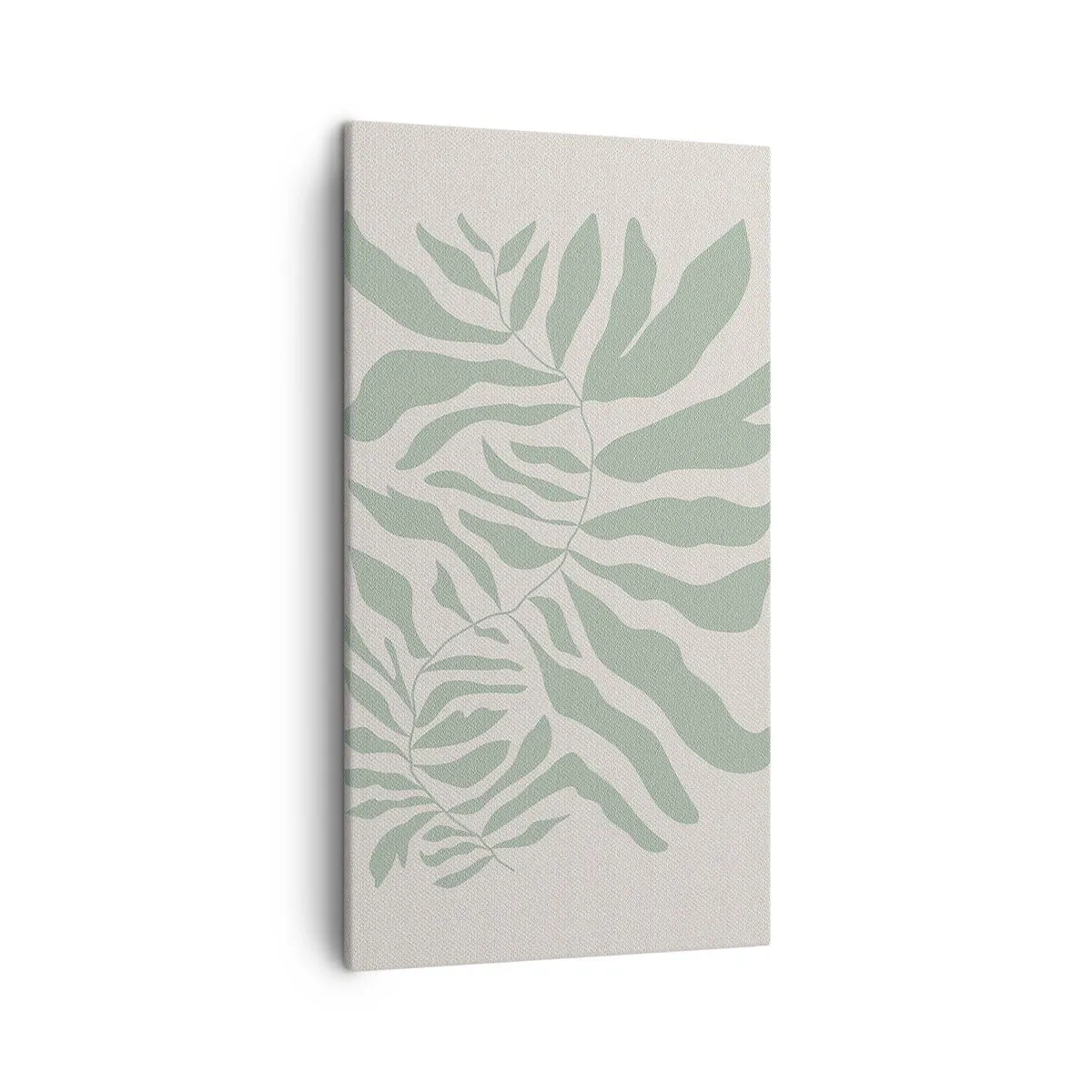 Vászonkép - Smaragdzöld ág - 45x80 cm