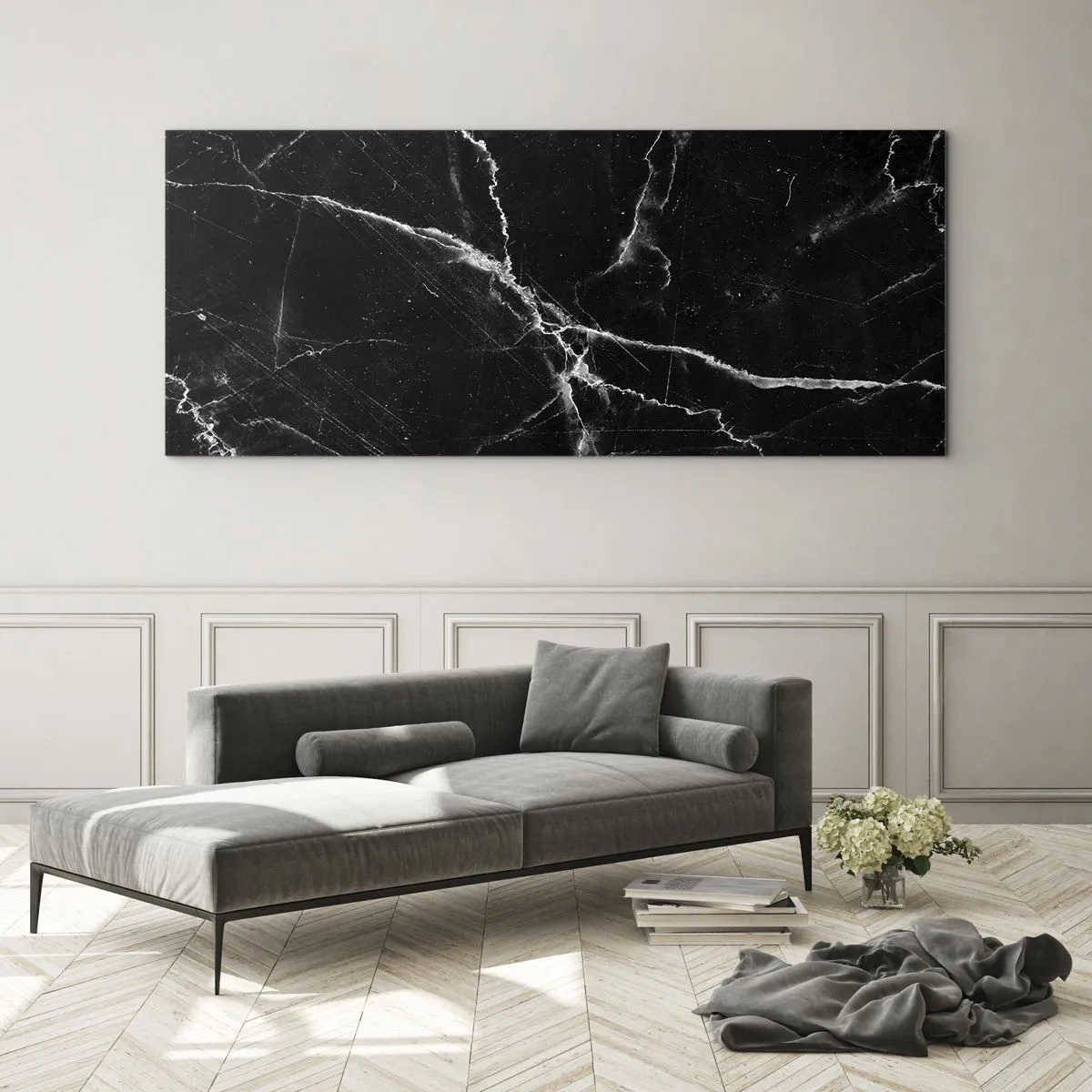 Üveg kép - A kő titkos élete - 100x40 cm