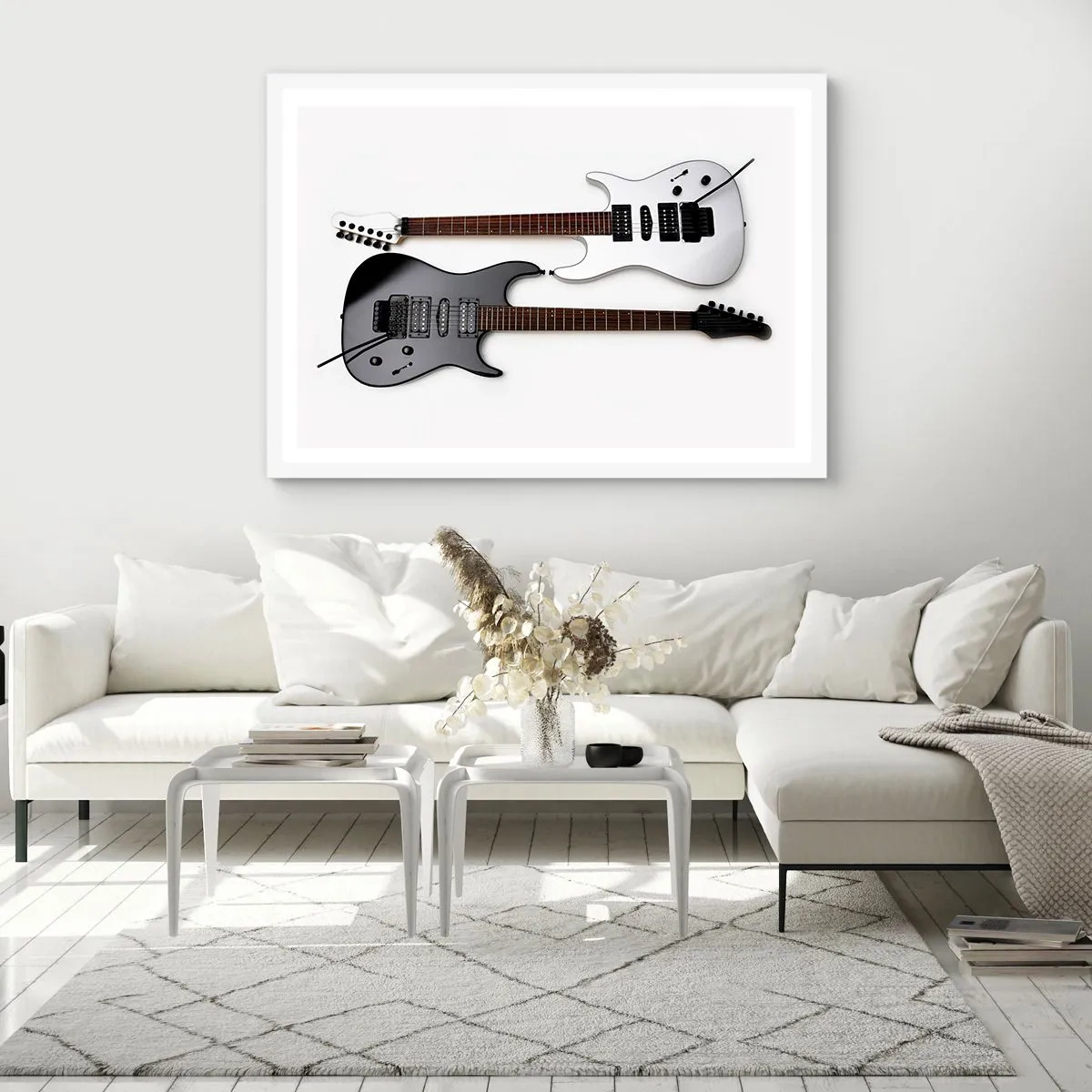 Poszter fekete keretben - A formák harmóniája - 100x70 cm