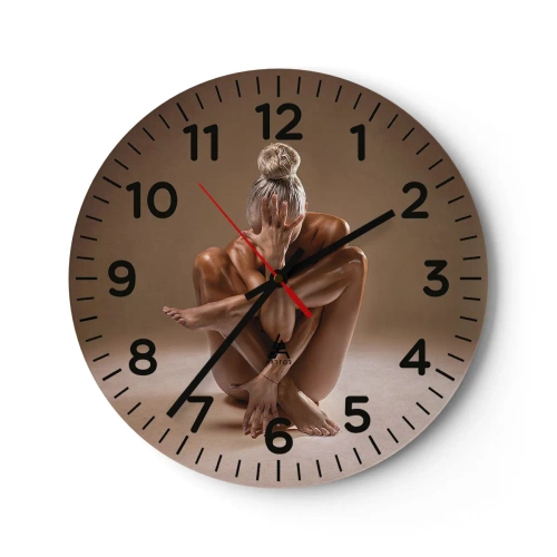 Falióra, Óra - A test és a lélek egysége - 40x40 cm