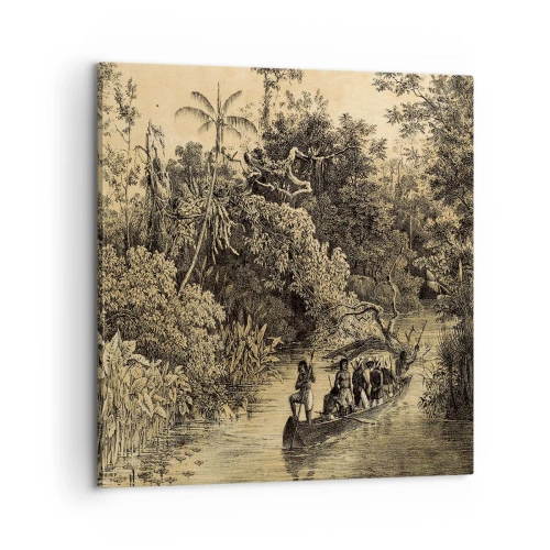 Vászonkép - Expedíció a forráshoz - 60x60 cm