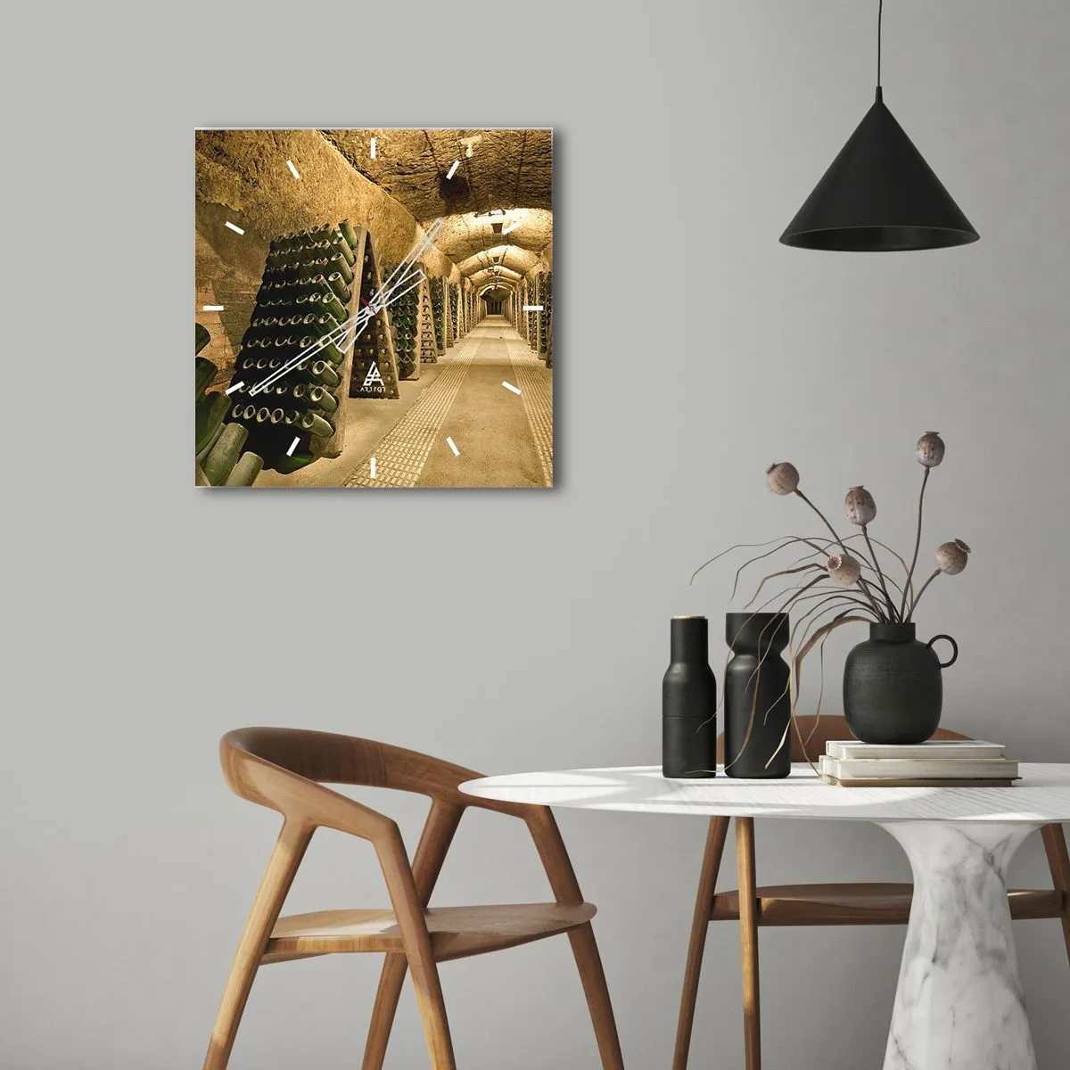 Falióra, Óra - Az ízlés születése - 30x30 cm