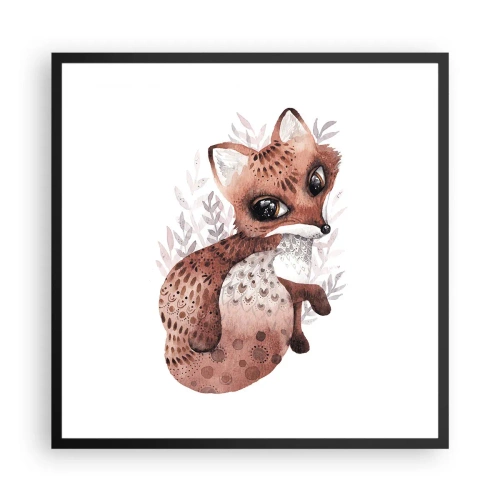 Poszter fehér keretben - Csak szeretnivaló - 60x60 cm