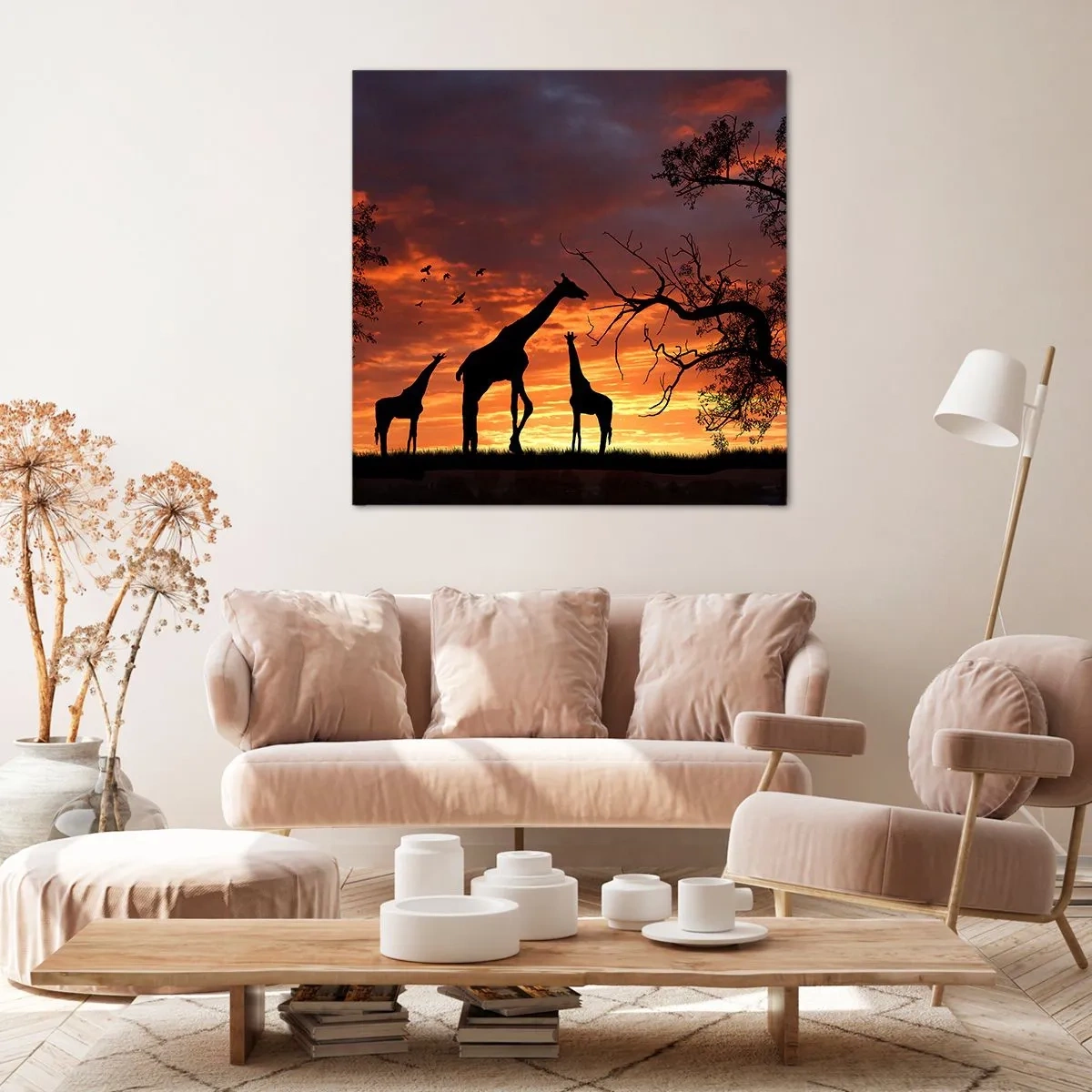 Vászonkép - Egy kis vacsora szeretteivel - 50x50 cm