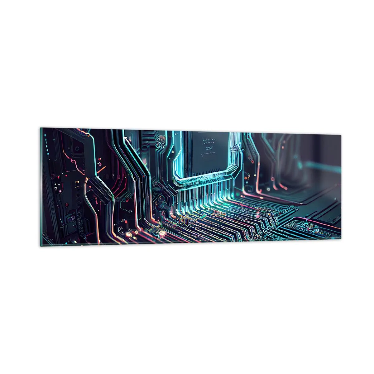 Üveg kép - Úgy gondolom... - 90x30 cm