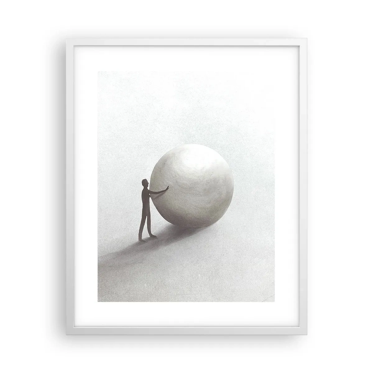 Poszter fekete keretben - Az élet játéka - 40x50 cm