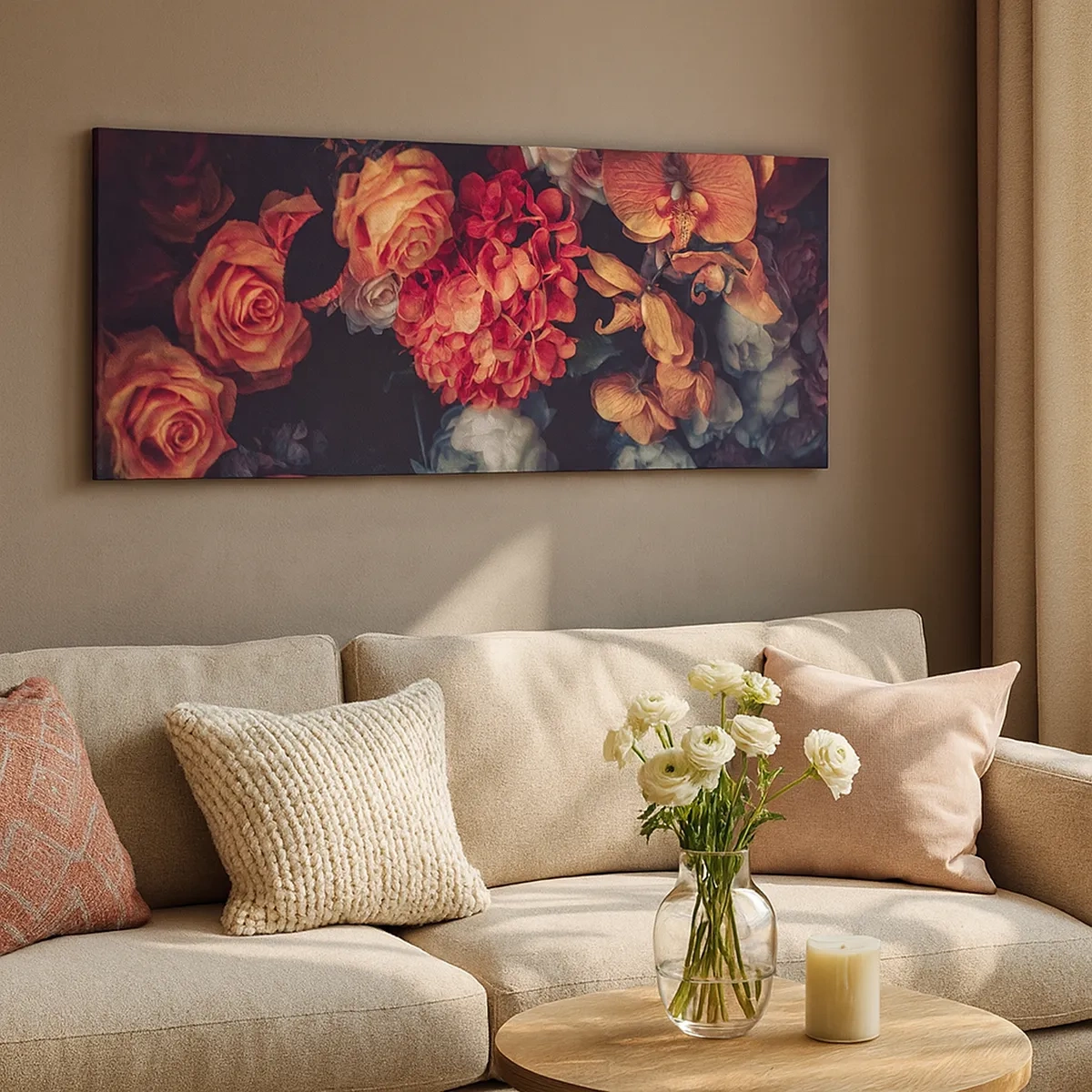 Vászonkép - Mint a holland mestereknél - 30x30 cm