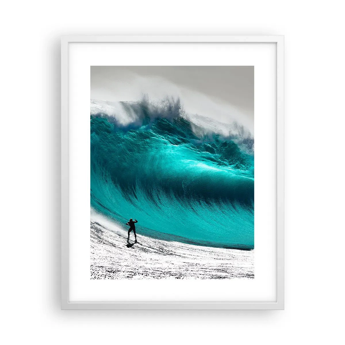 Poszter fekete keretben - Kihívás elfogadva - 40x50 cm