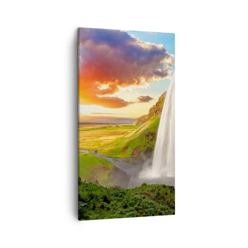 Vászonkép - Az izlandi nyár - 45x80 cm