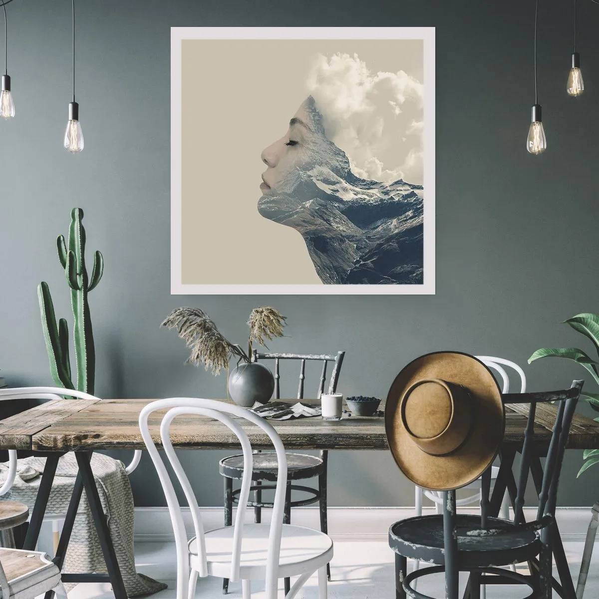 Poszter - Az elemek szépsége - 60x60 cm