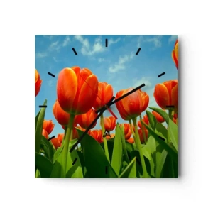 Falióra, Óra - A kék égen kívül semmire sincs szükségük az életükben - 30x30 cm