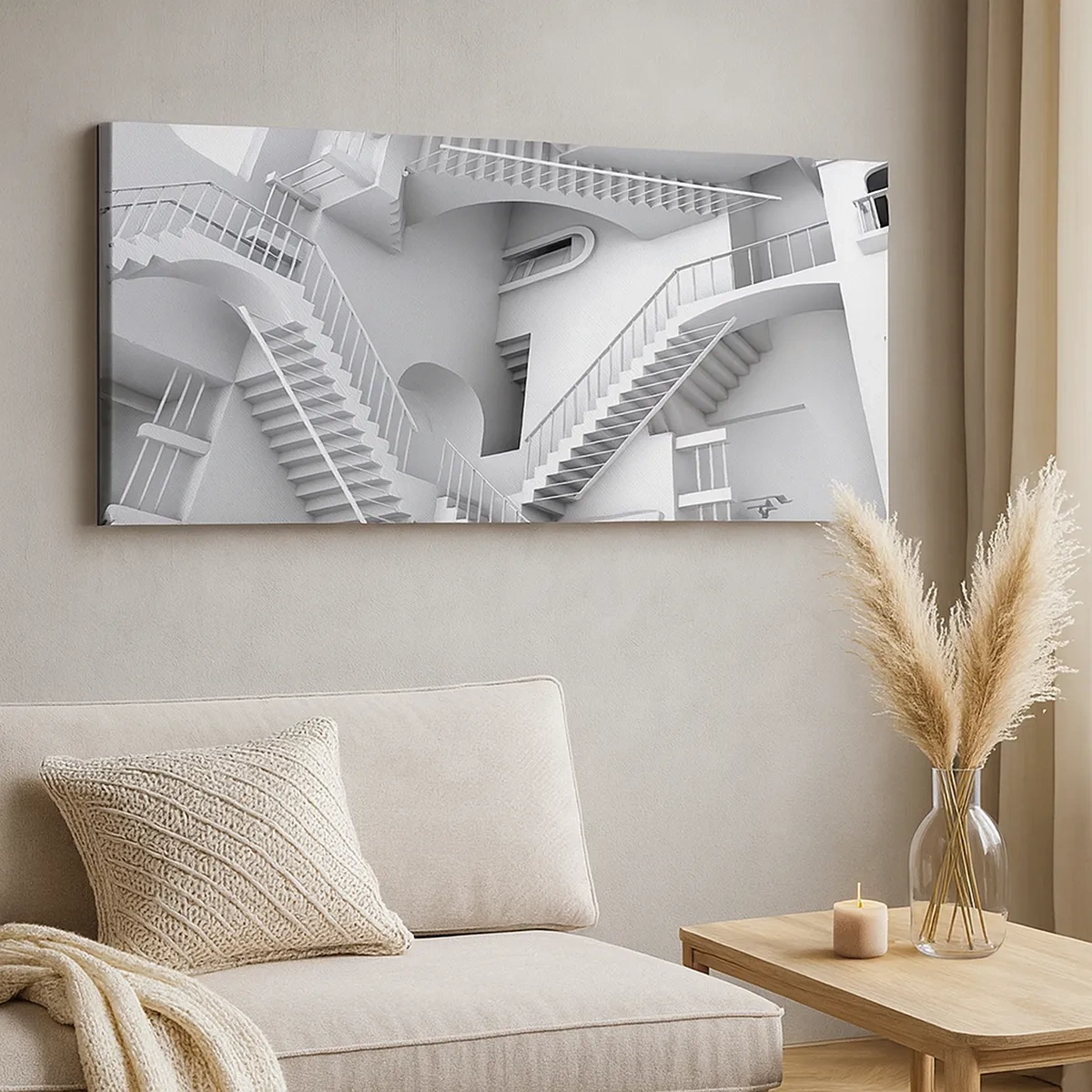 Vászonkép - A tér paradoxonjai - 30x30 cm