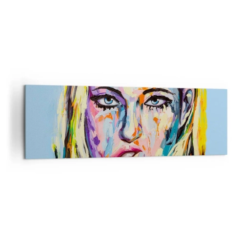Vászonkép - Nézz egyenesen a szemébe - 160x50 cm