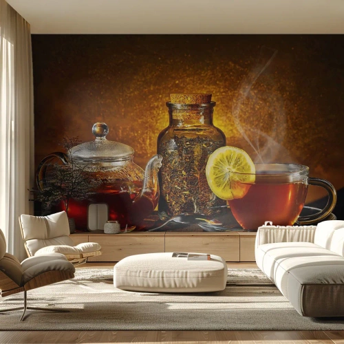 Fotótapéta Standard Eco - A holland mesterek stílusában - Gasztronómia, Tea, Teáscsésze - 250x175 cm