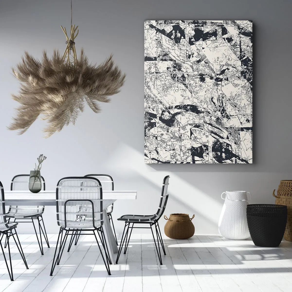 Vászonkép - Az ellentétek egymásba fonódása - 50x70 cm