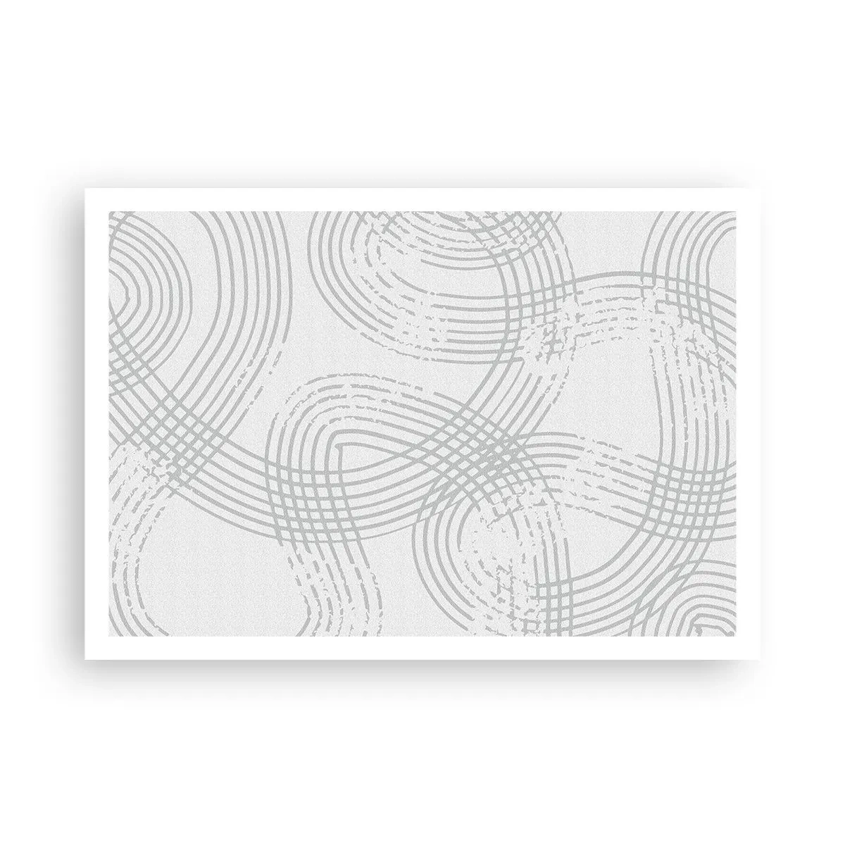 Poszter - Nincs egyenes út - 100x70 cm