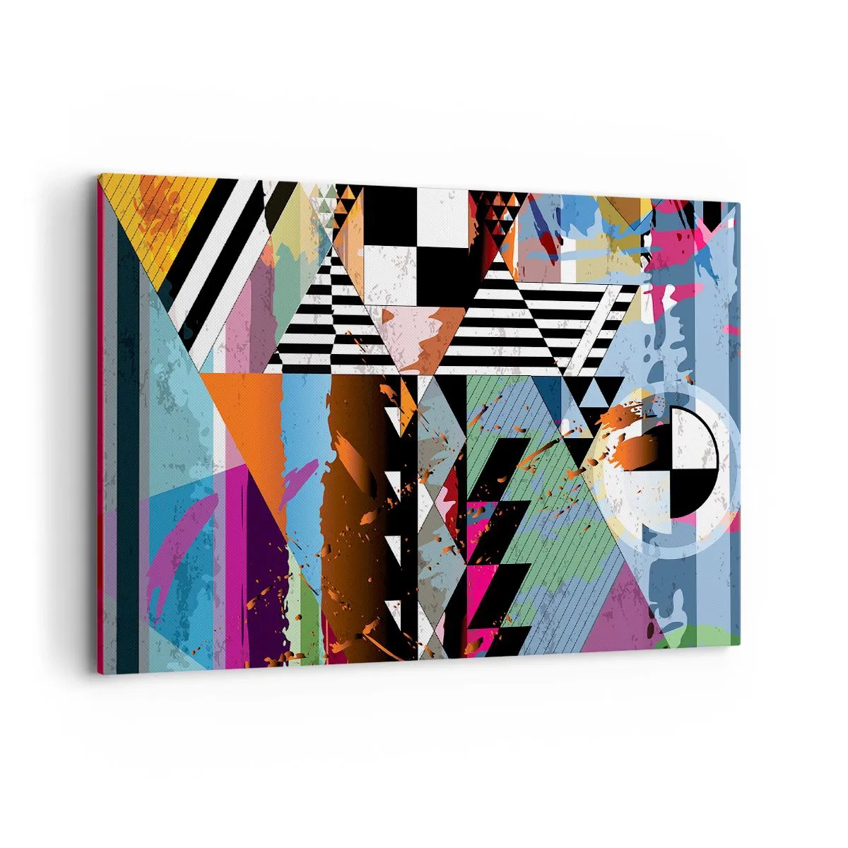 Vászonkép - Geometrikus és organikus - 120x80 cm