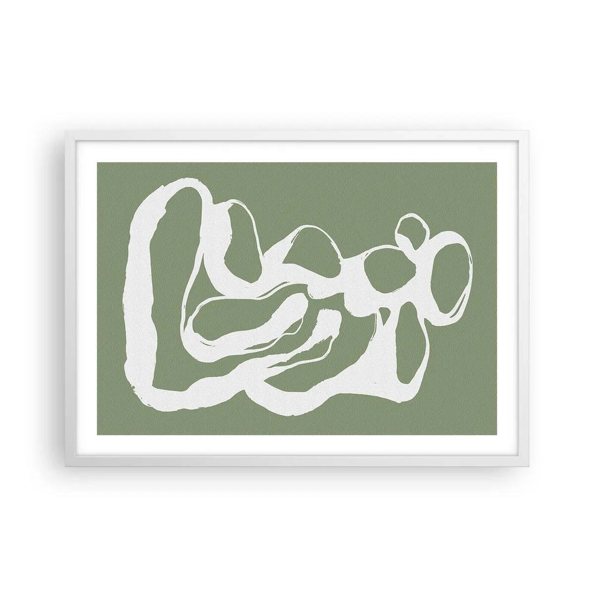 Poszter fekete keretben - A tér hívása - 70x50 cm