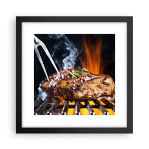 Poszter fehér keretben - Lédús és illatos - 30x30 cm