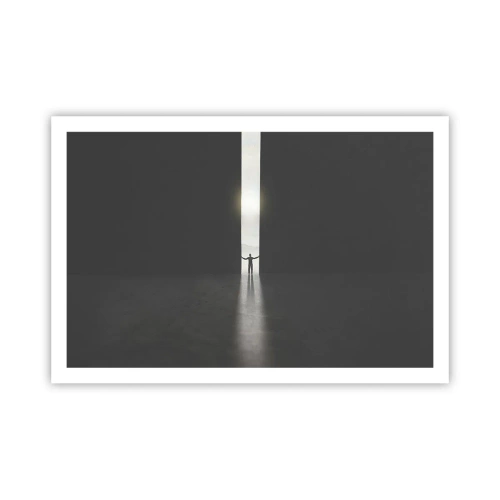 Poszter - Egy lépés a fényes jövő felé - 91x61 cm