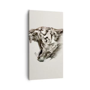 Vászonkép - Már tudod, ki a főnök - 55x100 cm