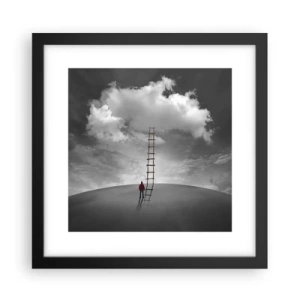 Poszter fehér keretben - Minden lehetséges - 30x30 cm