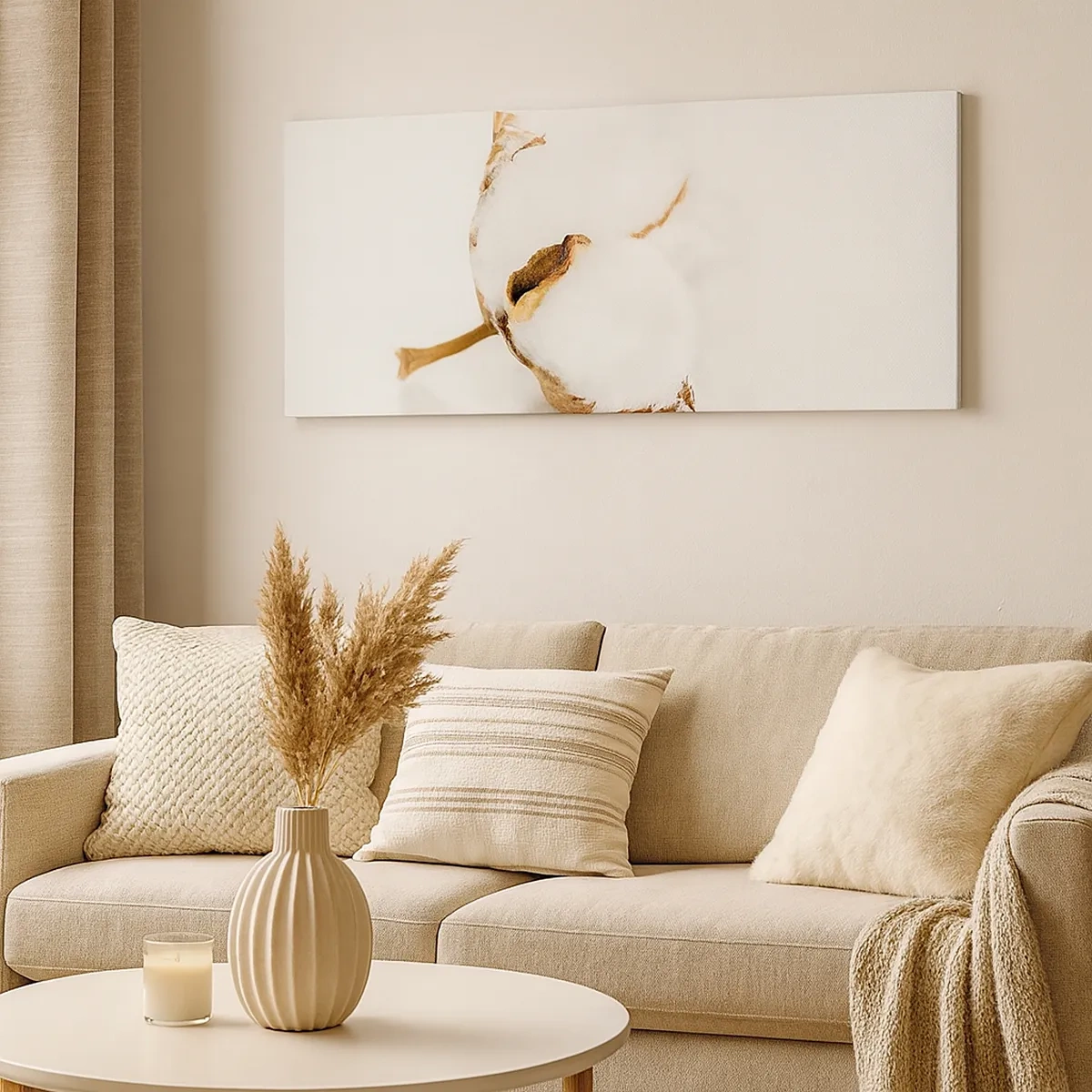 Vászonkép - Lágy természetű - 30x30 cm