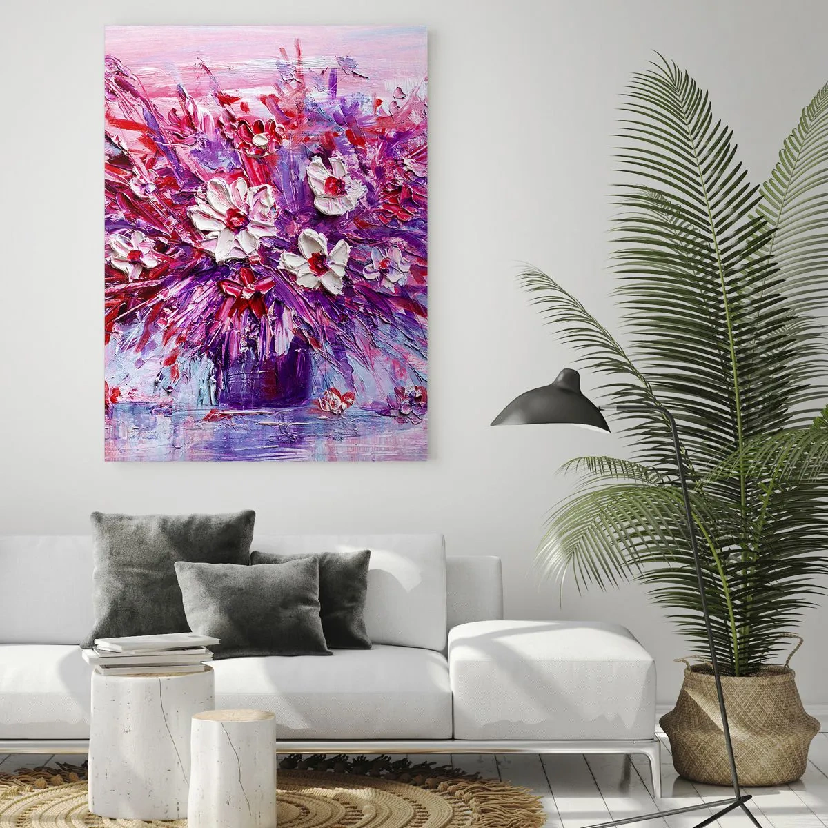 Üveg kép - Ártatlanság és szenvedély - 50x70 cm