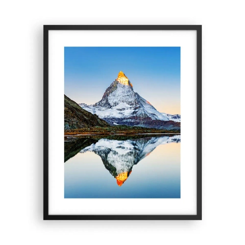 Poszter fehér keretben - Két világ - 40x50 cm