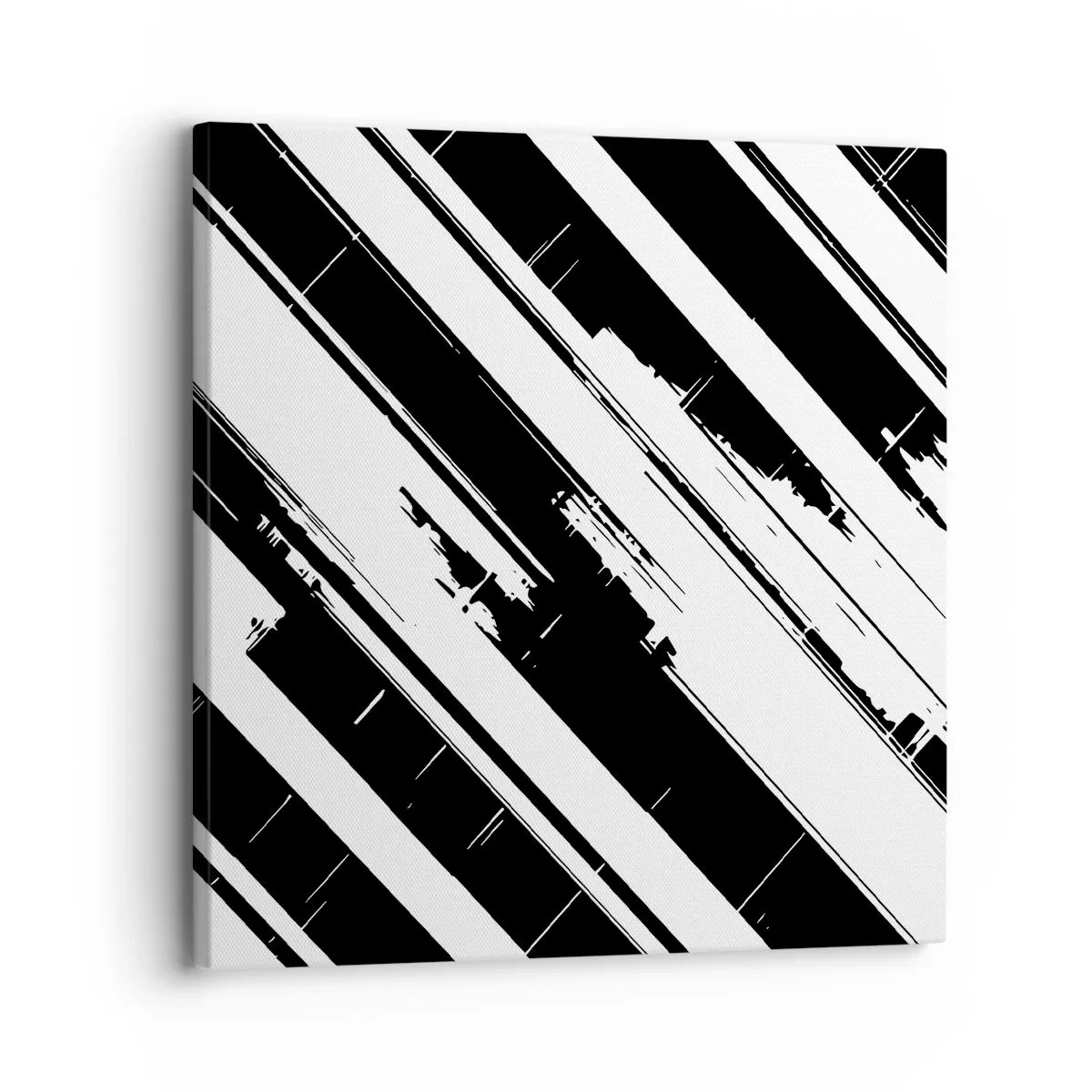 Vászonkép - Intenzív és dinamikus kompozíció - 30x30 cm