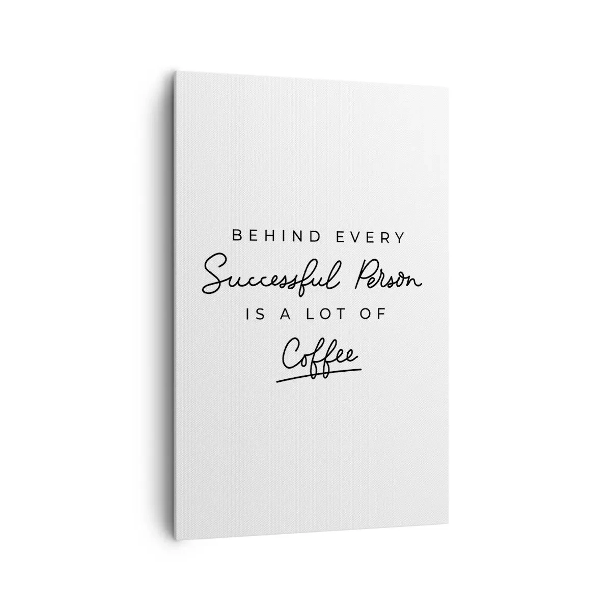 Vászonkép - A siker titka - 80x120 cm