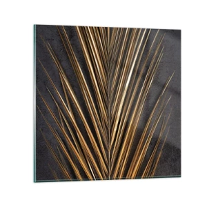 Üveg kép - A trópusok aranya - 30x30 cm