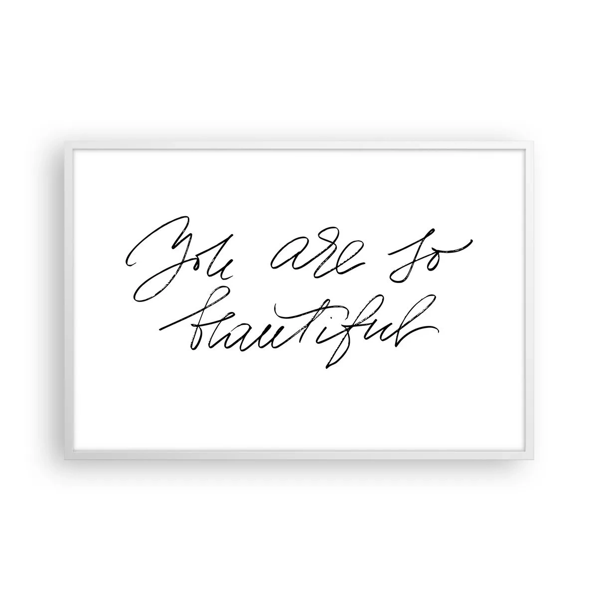 Poszter fekete keretben - Tényleg, hidd el... - 91x61 cm