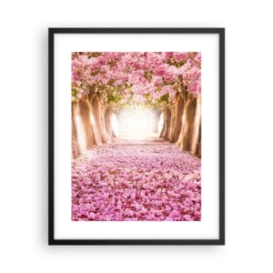 Poszter fehér keretben - Út a paradicsomba - 40x50 cm