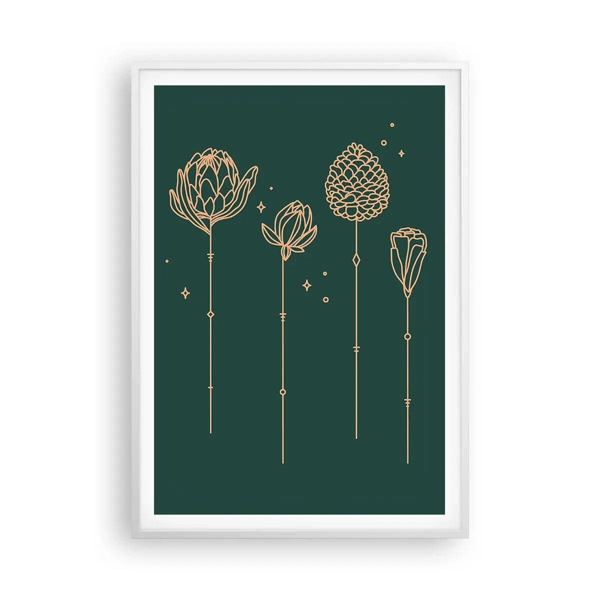 Poszter fekete keretben - A ZIÓŁkowski család - 70x100 cm