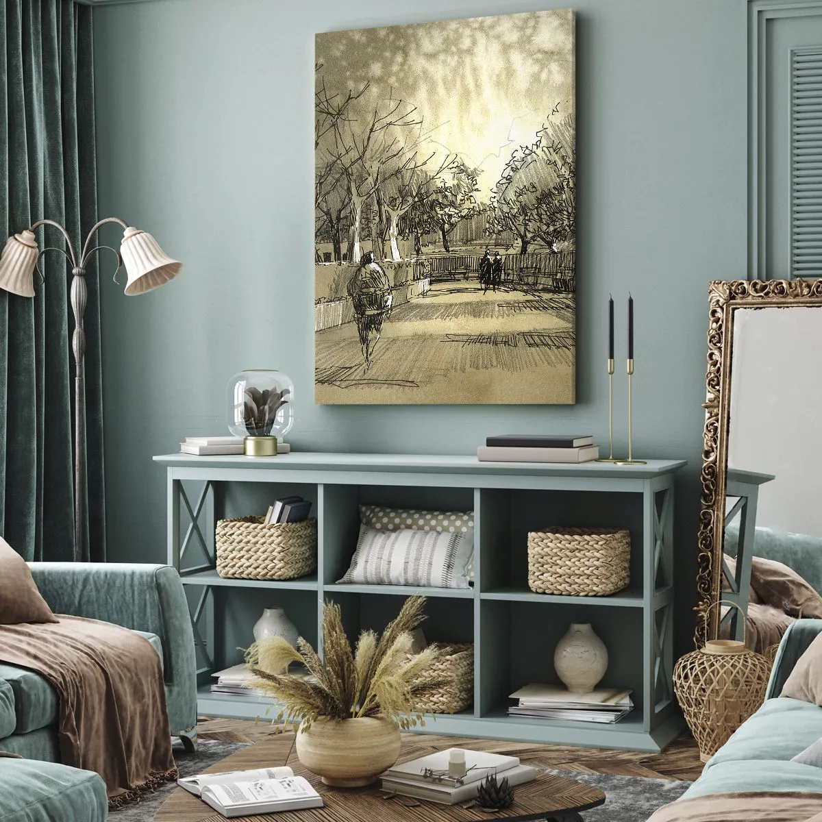 Vászonkép - Egy tollal megállított pillanat - 70x100 cm