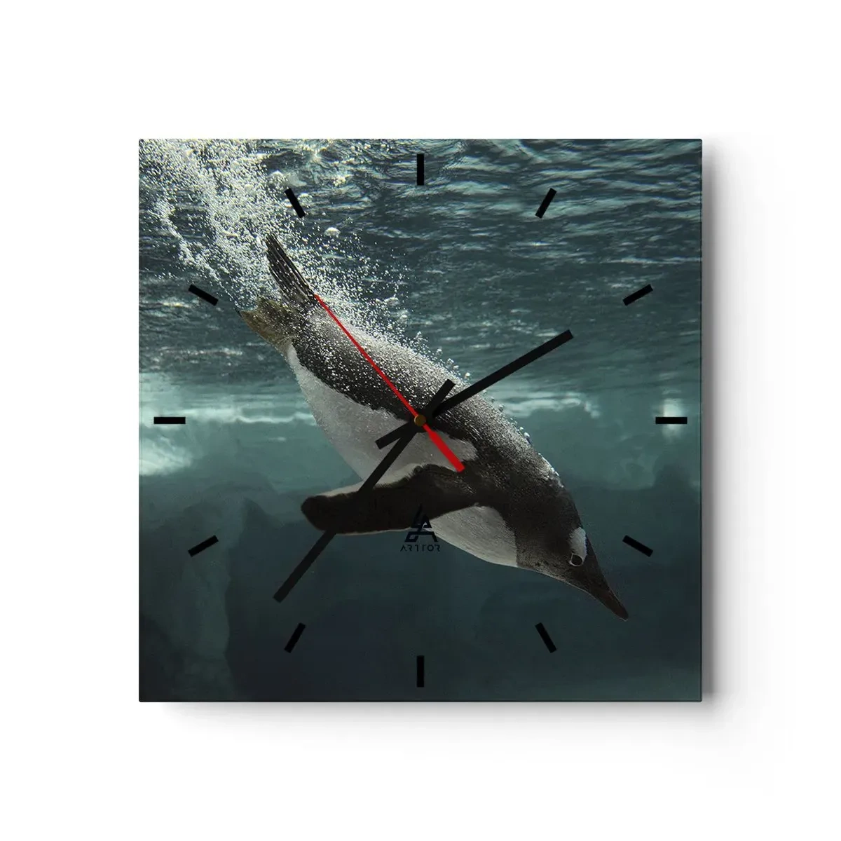 Falióra, Óra - Üdv a világomban - 40x40 cm